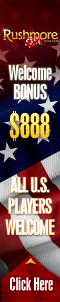 Rushmore Online Casino - $888 Welcome Bonus