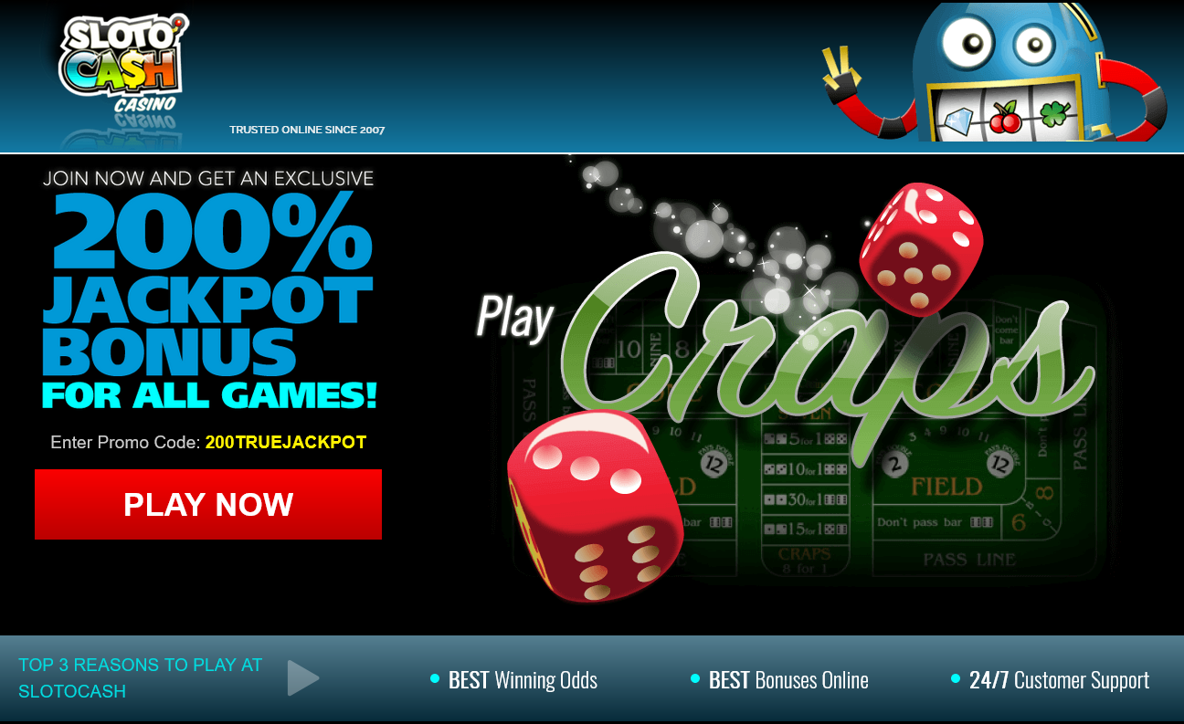 Slotocash Craps