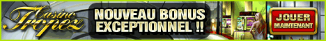 Free Casino Bonus at Casino Tropez
