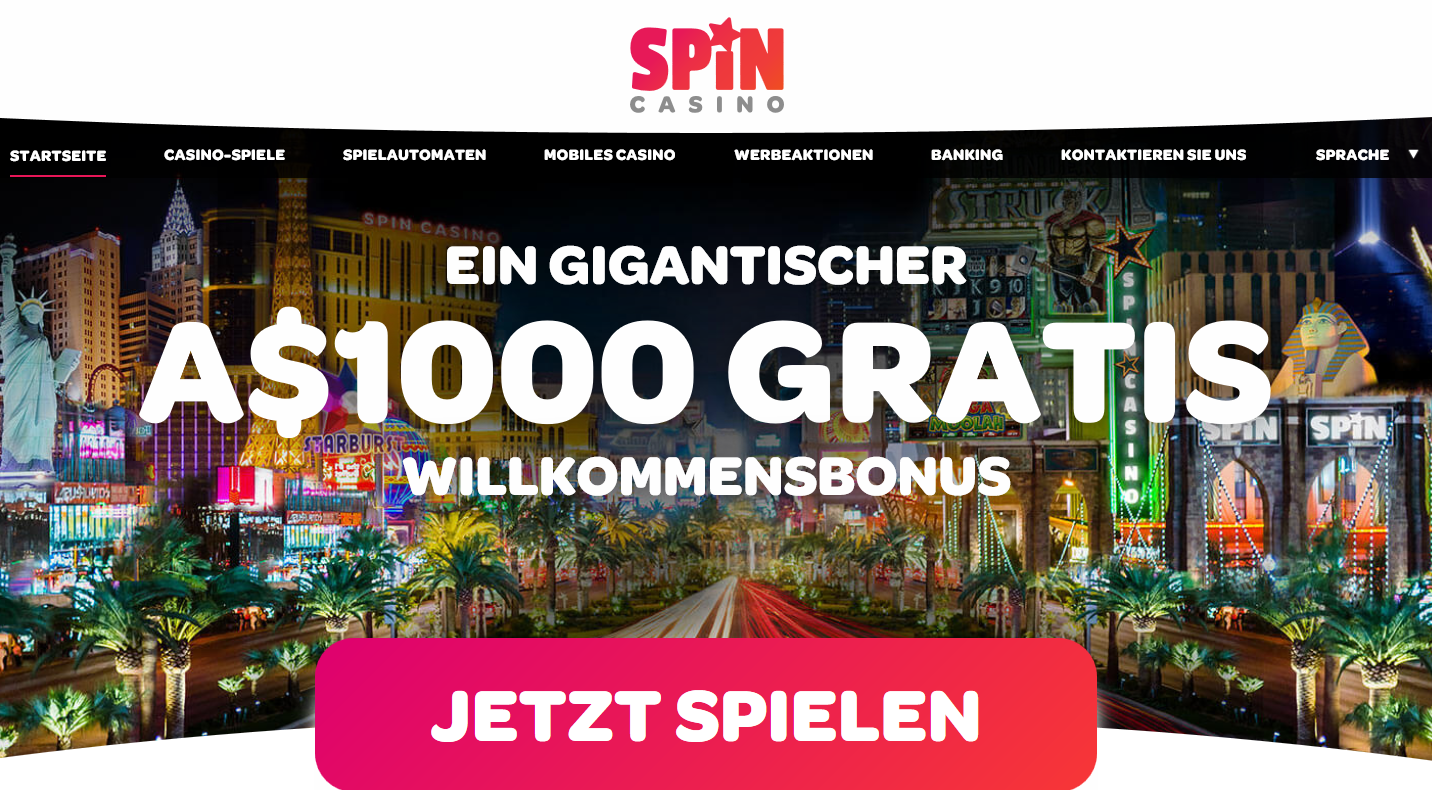 Spin Casino | Die erste Wahl unter den globalen Online-Gl�cksspiel Plattformen